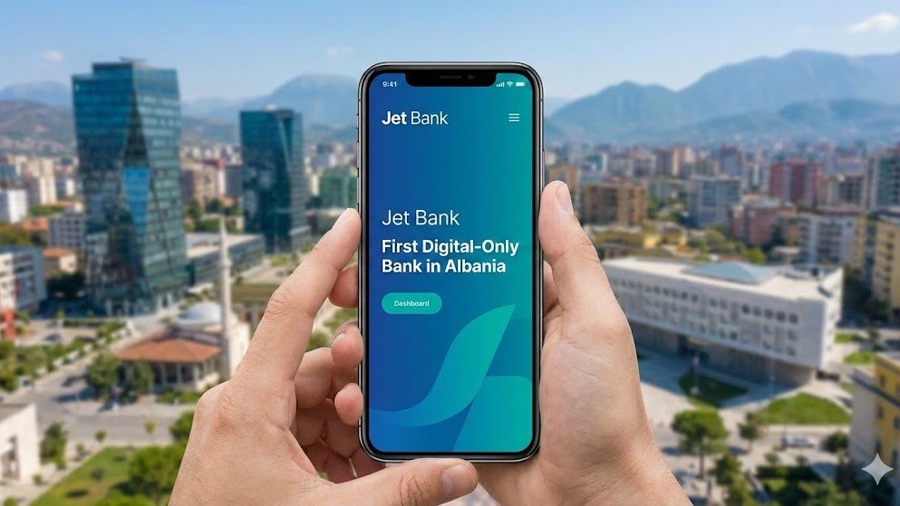 JET Bank merr licencën, Shqipëria bëhet me bankën e parë 100 për qind dixhitale